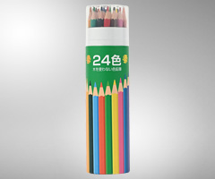 木を使わない色鉛筆24色