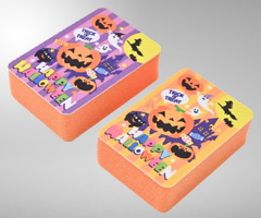 ハロウィンキッチンスポンジ(2コ入)